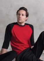Raglan Round Neck Long Sleeve Tshirt Unisex