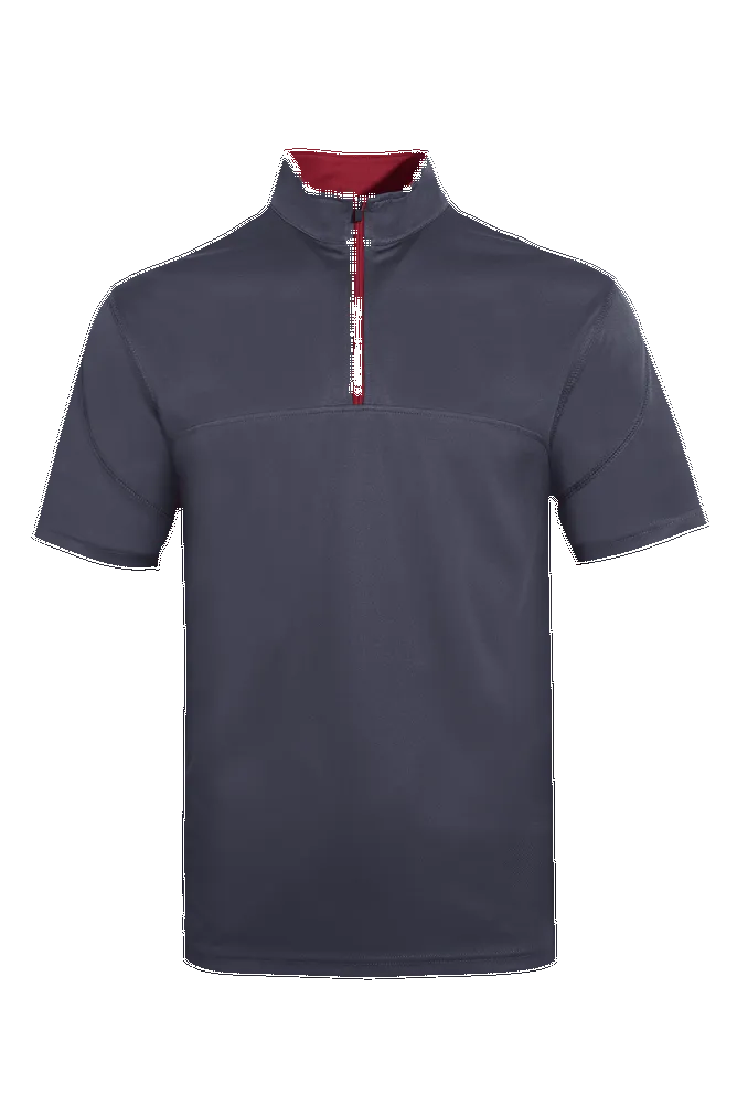 Zip-Up Polo