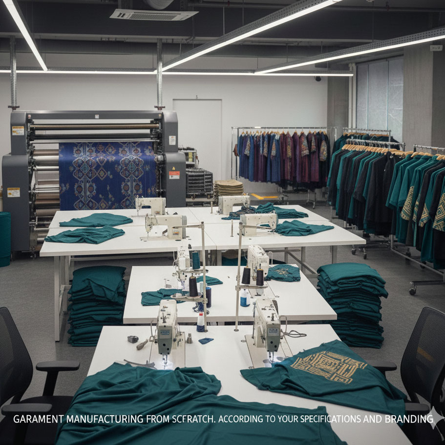 Custom made apparel manufacturing